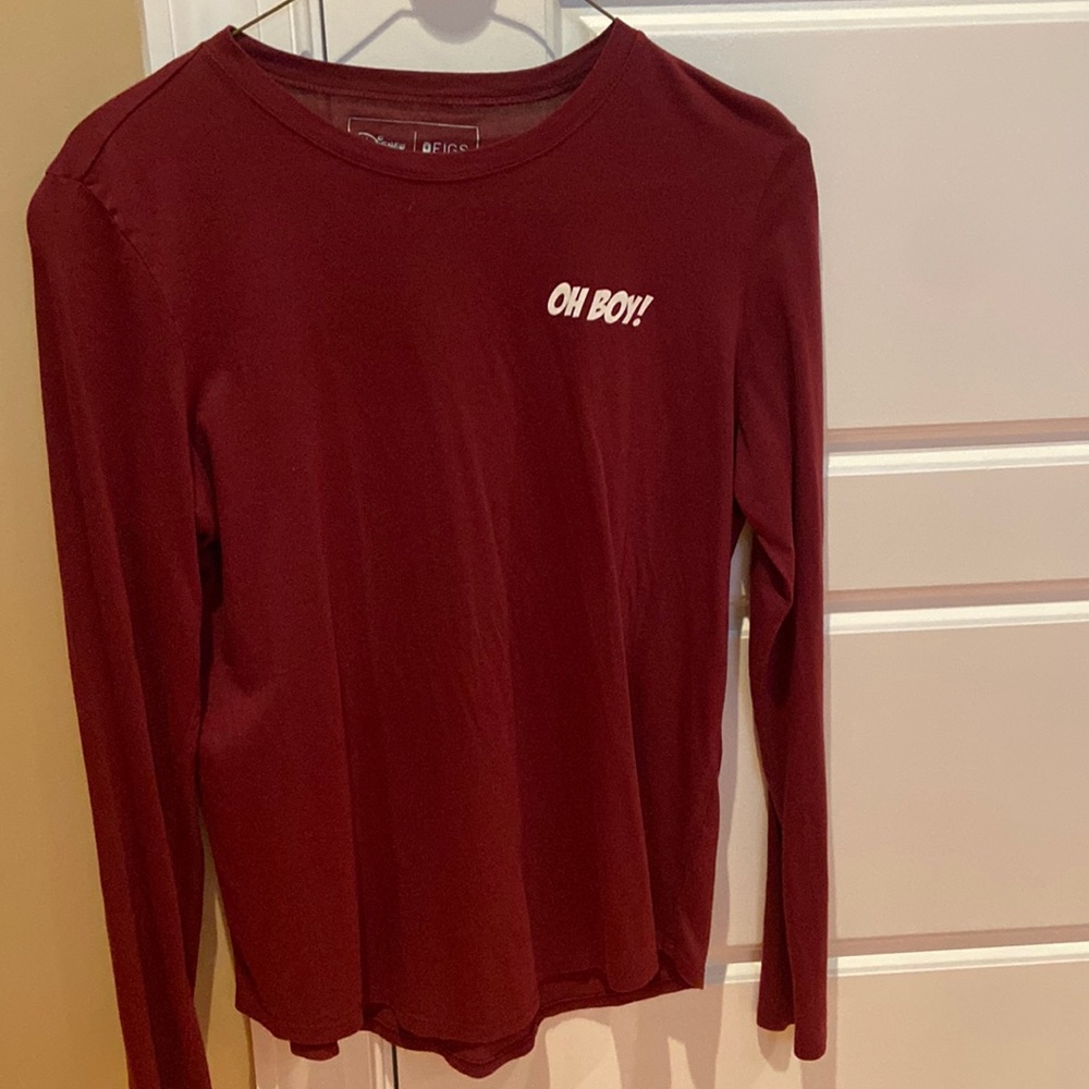 Figs Limited Edition Mickey Mouse Long Sleeve Shirt